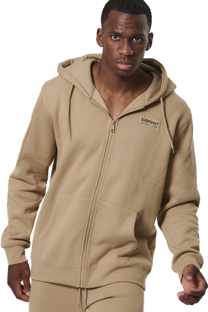 ΑΝΔΡΙΚΗ ΖΑΚΕΤΑ ΜΕ ΚΟΥΚΟΥΛΑ Body Action 073525-01-TEAK BEIGE