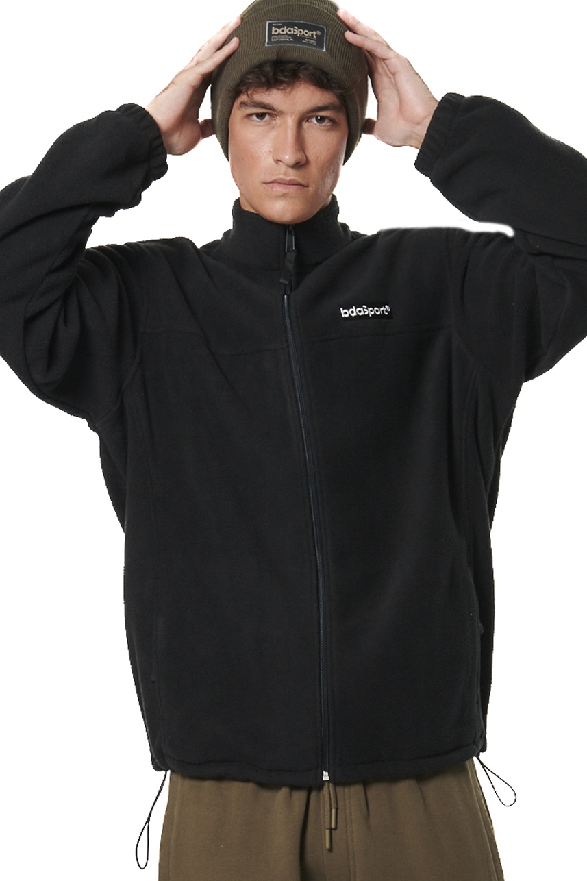ΑΝΔΡΙΚΗ POLAR FLEECE ΖΑΚΕΤΑ Body Action 073527-01-BLACK