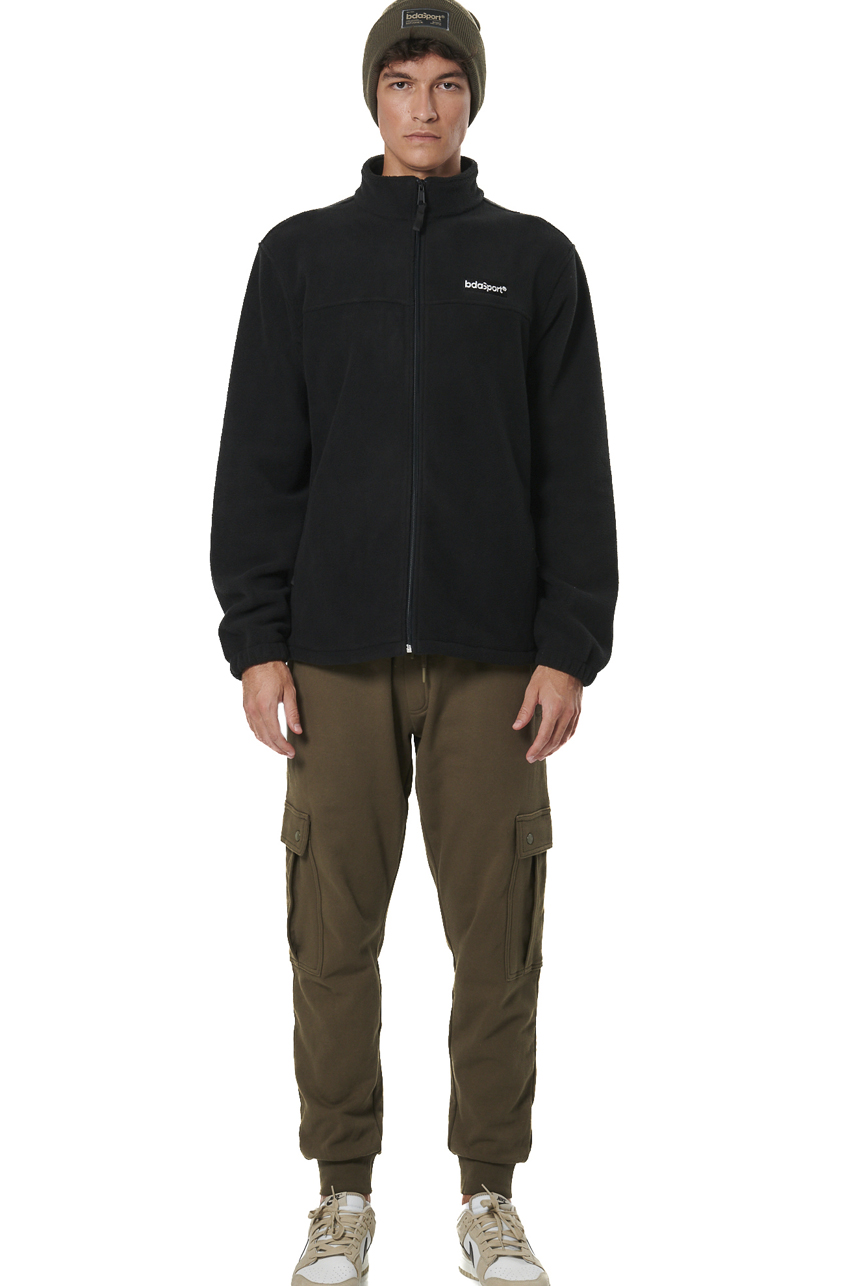 ΑΝΔΡΙΚΗ POLAR FLEECE ΖΑΚΕΤΑ Body Action 073527-01-BLACK