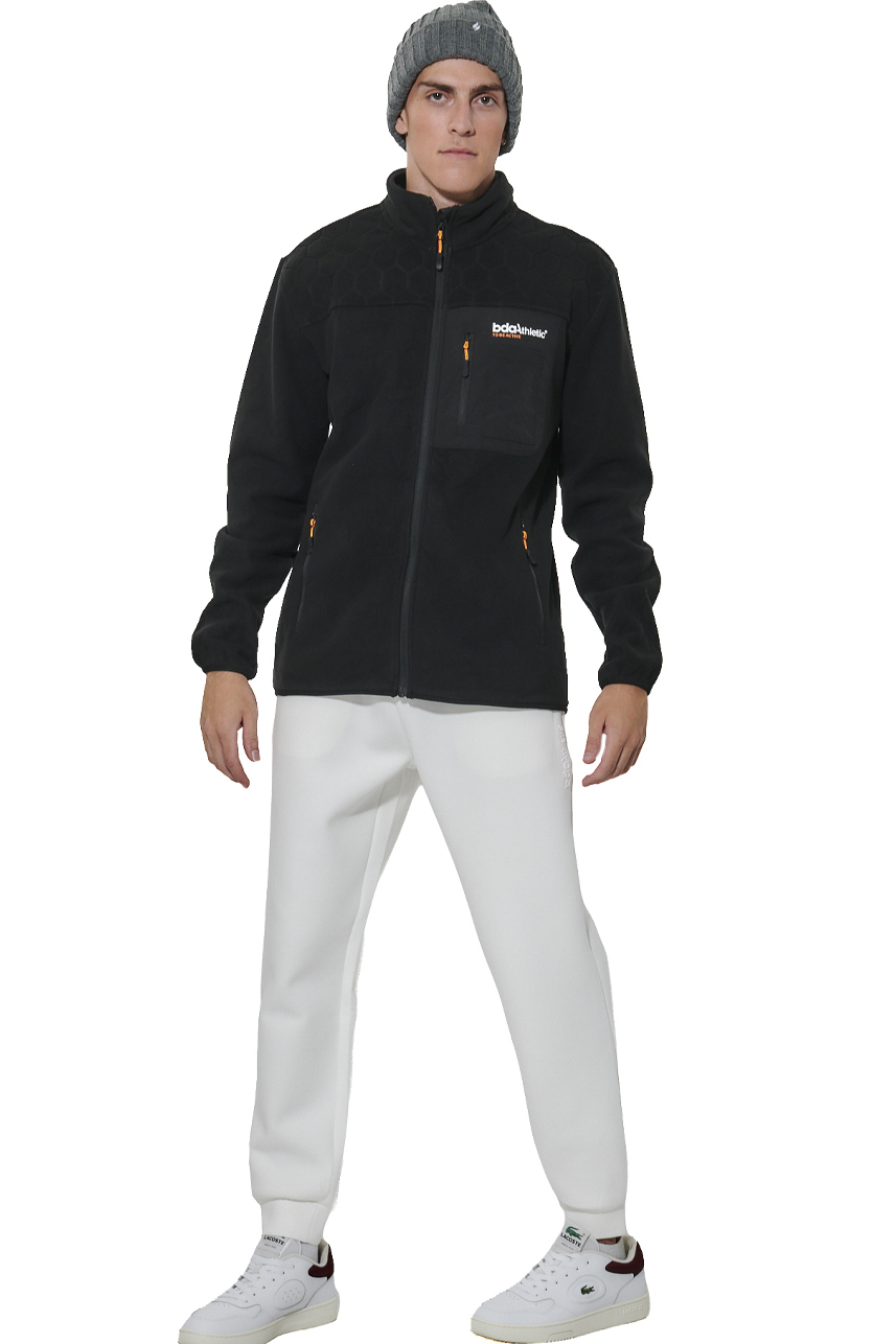 ΑΝΔΡΙΚΗ POLAR FLEECE ΖΑΚΕΤΑ Body Action 073626-01-BLACK