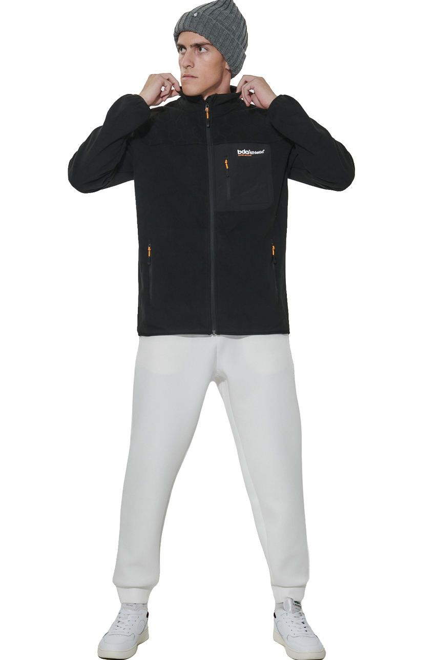 ΑΝΔΡΙΚΗ POLAR FLEECE ΖΑΚΕΤΑ Body Action 073626-01-BLACK