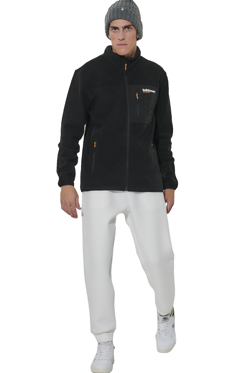 ΑΝΔΡΙΚΗ POLAR FLEECE ΖΑΚΕΤΑ Body Action 073626-01-BLACK