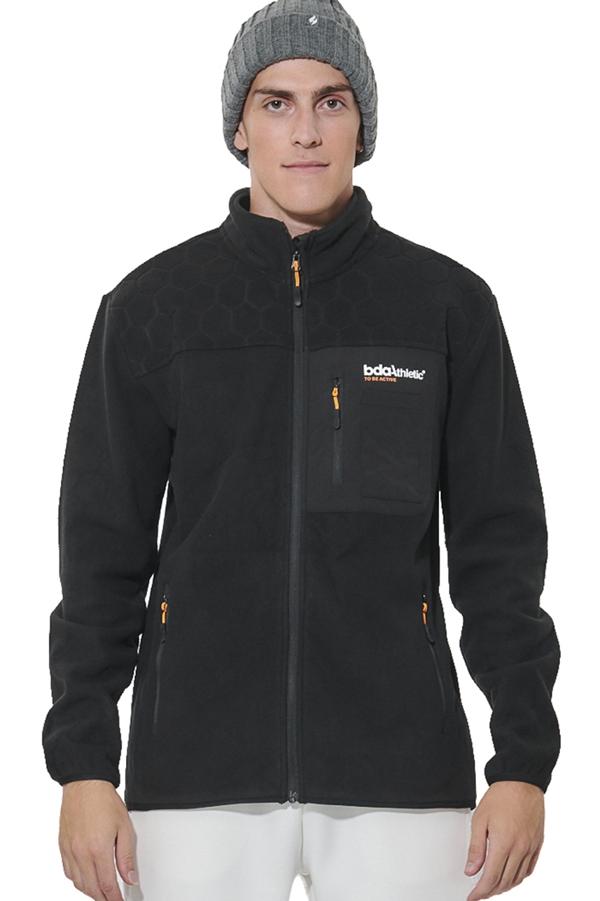 ΑΝΔΡΙΚΗ POLAR FLEECE ΖΑΚΕΤΑ Body Action 073626-01-BLACK