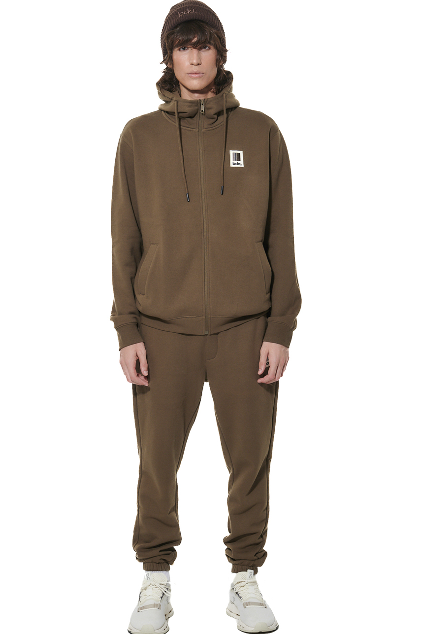 ΑΝΔΡΙΚΗ ΖΑΚΕΤΑ ΜΕ ΚΟΥΚΟΥΛΑ Body Action 073633-01-CROCODILE GREEN