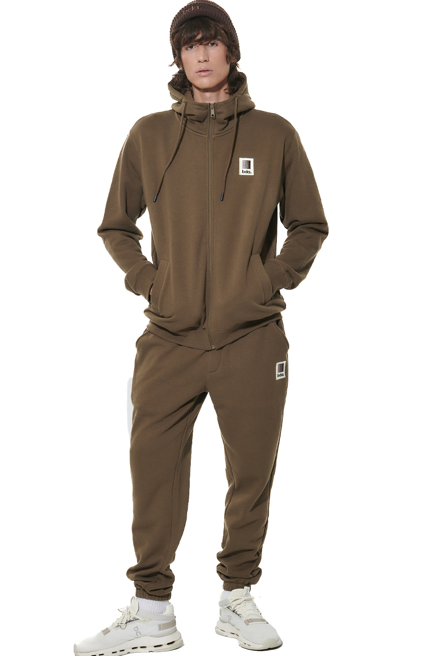 ΑΝΔΡΙΚΗ ΖΑΚΕΤΑ ΜΕ ΚΟΥΚΟΥΛΑ Body Action 073633-01-CROCODILE GREEN