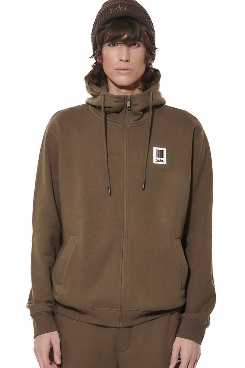 ΑΝΔΡΙΚΗ ΖΑΚΕΤΑ ΜΕ ΚΟΥΚΟΥΛΑ Body Action 073633-01-CROCODILE GREEN