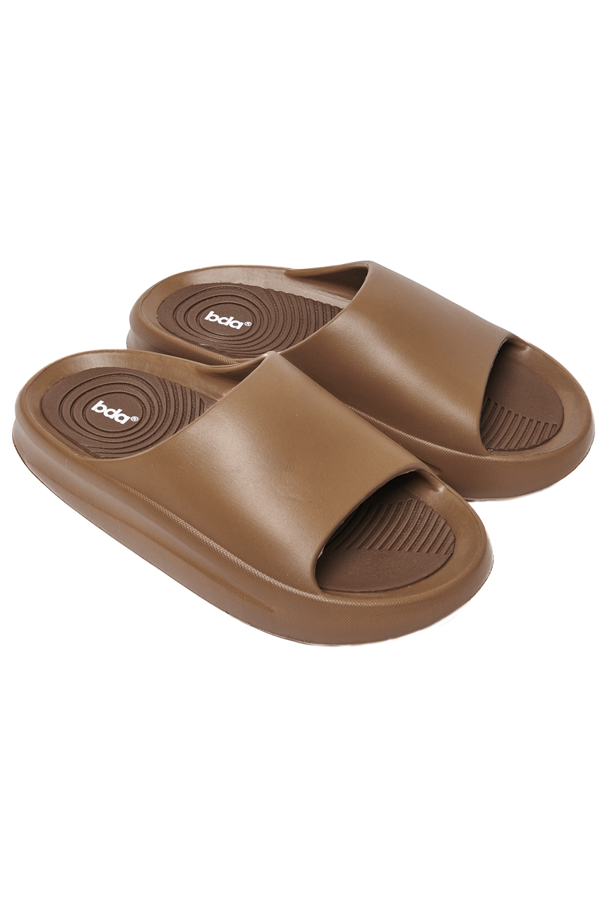 UNISEX SUMMER SLIDES Body Action 093609-01-MOCHA BROWN