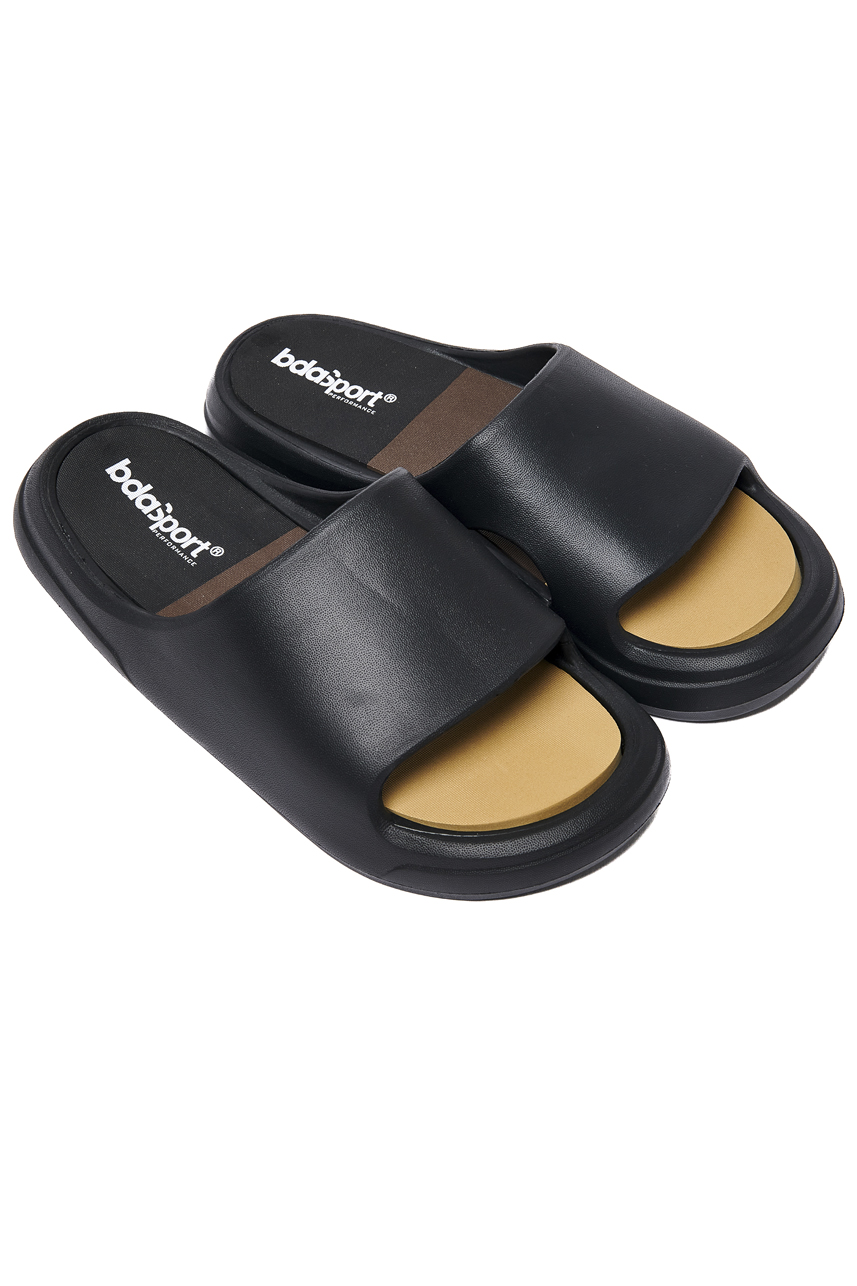 UNISEX SUMMER SLIDES Body Action 093610-01-BLACK