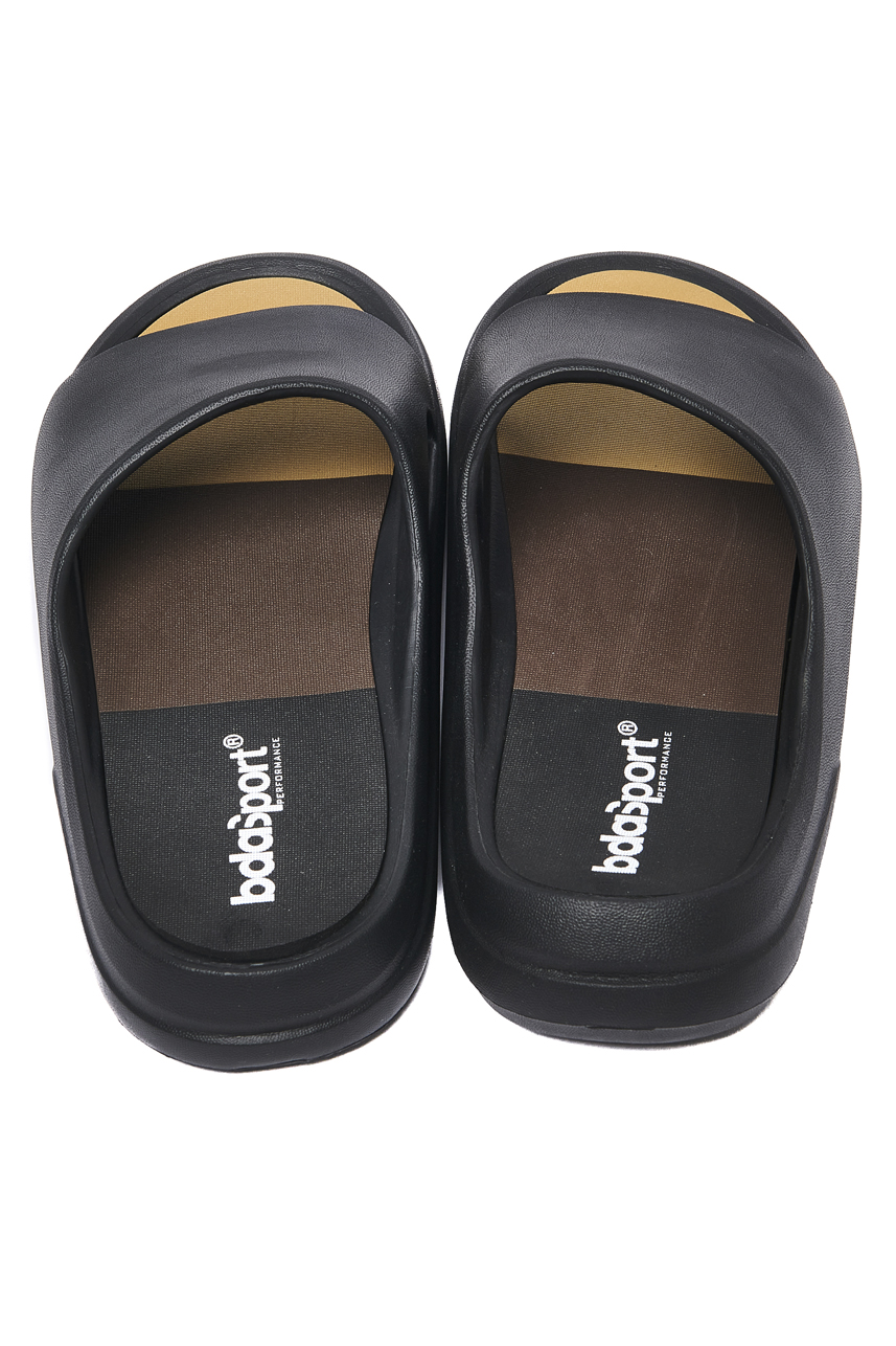 UNISEX SUMMER SLIDES Body Action 093610-01-BLACK