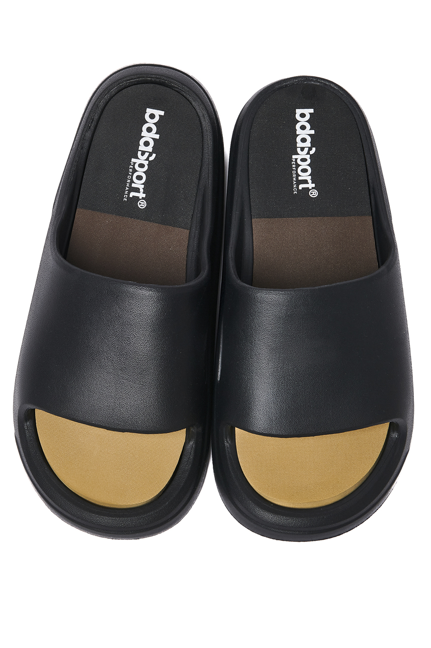 UNISEX SUMMER SLIDES Body Action 093610-01-BLACK