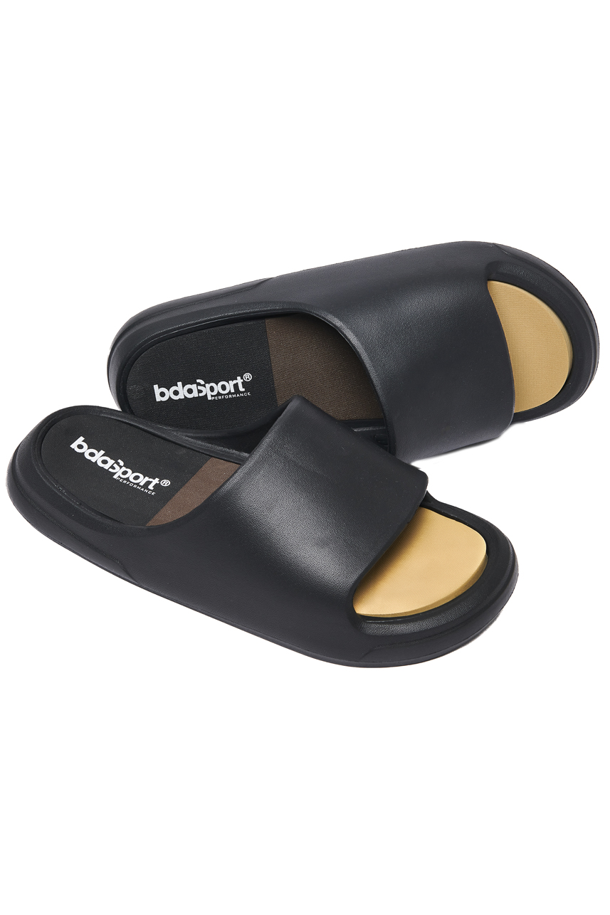UNISEX SUMMER SLIDES Body Action 093610-01-BLACK