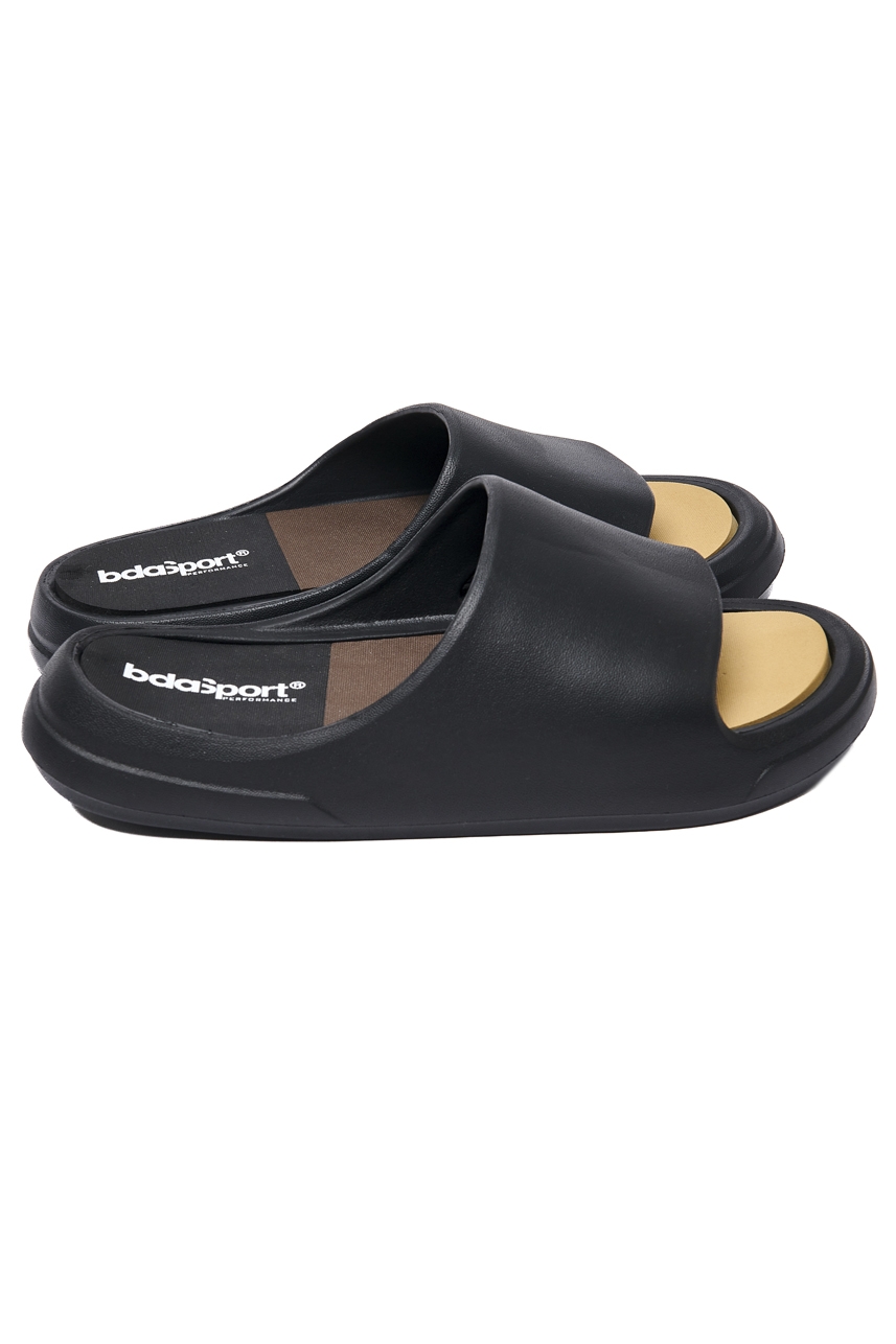 UNISEX SUMMER SLIDES Body Action 093610-01-BLACK