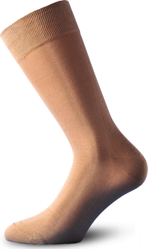 Ανδρική Κάλτσα βαμβάκι WALK W100-18 ταμπά