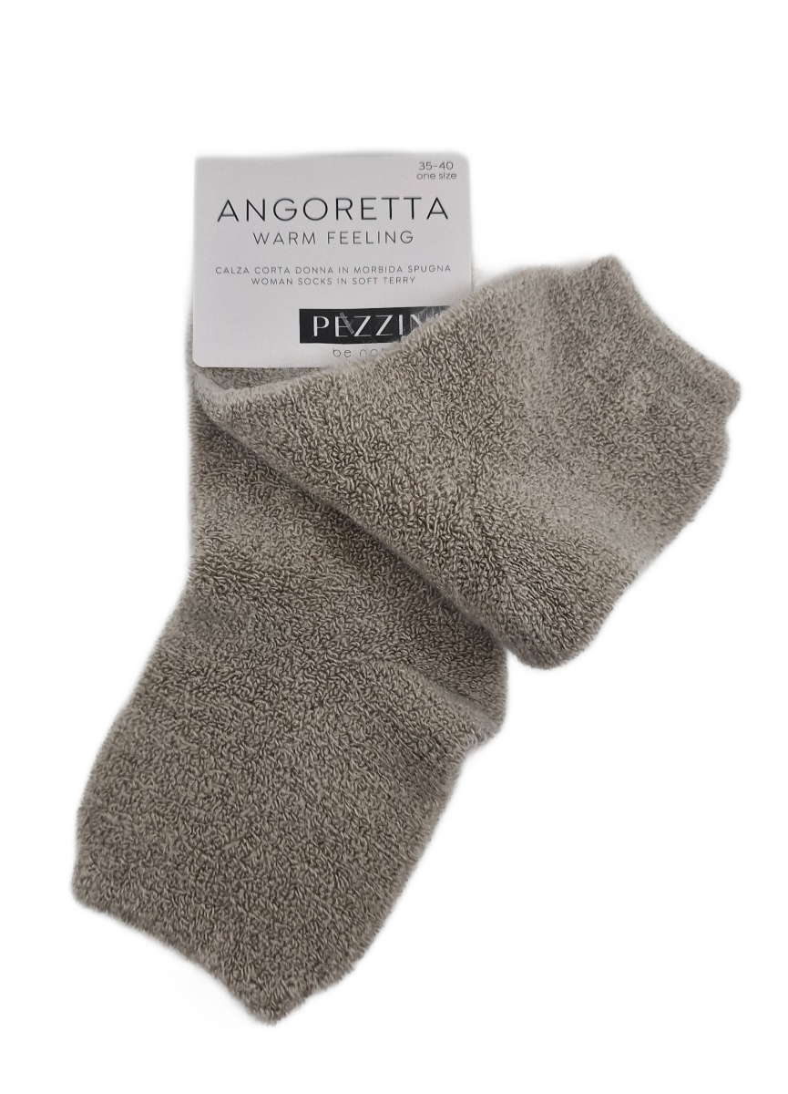 Γυναικεία  Κάλτσα Σοσόνι Απαλή Ακρυλική One Size 35-40 ANGORETTA PEZZINI DCZ-605 ΜΠΕΖ