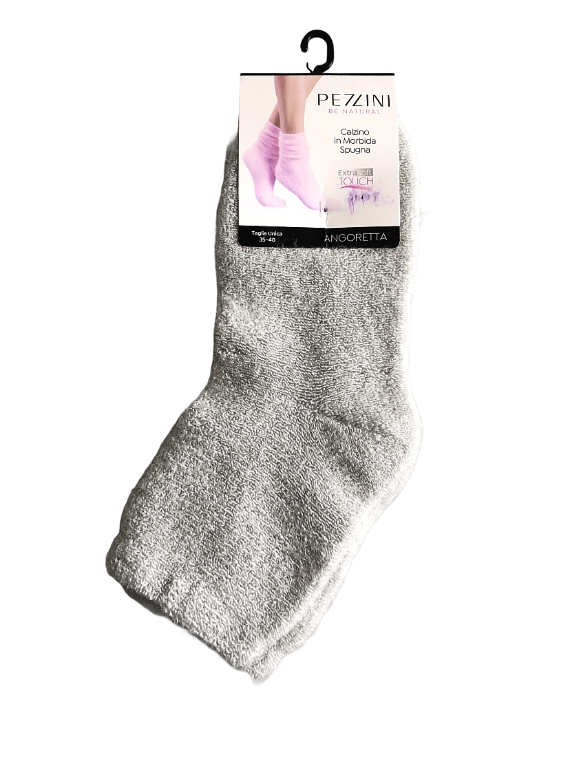 Γυναικεία  Κάλτσα Σοσόνι Απαλή Ακρυλική One Size 35-40 ANGORETTA PEZZINI DCZ-605-806 ΓΚΡΙ