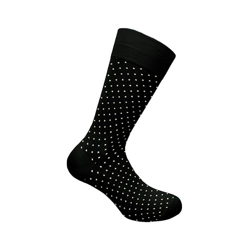 Ανδρική Κάλτσα bamboo με Σχέδιο WALK W304-3-02 ΜΑΥΡΟ