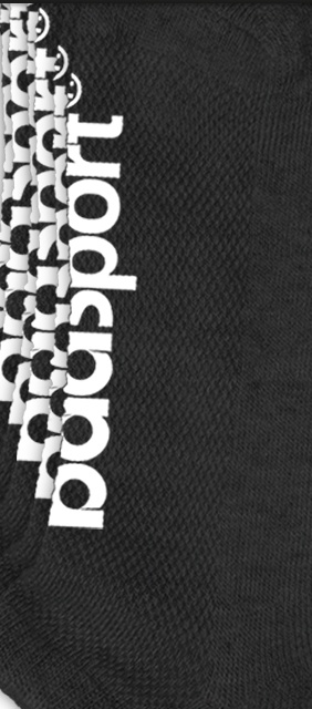 Αθλητική Κάλτσα UNISEX Κοφτή Βαμβακερή Πετσετέ Αναπνέουσα  3άδα BODY ACTION 095302-01 ΜΑΥΡΟ