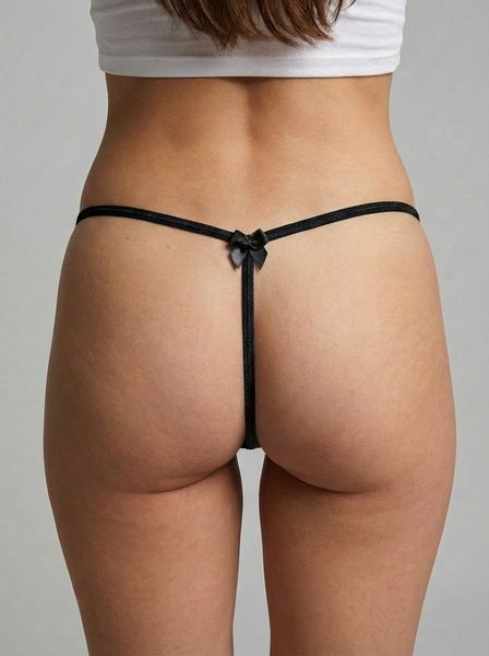 Δαντελένιο Micro G string   Μαύρο Milena By Paris 006970-Μαύρο