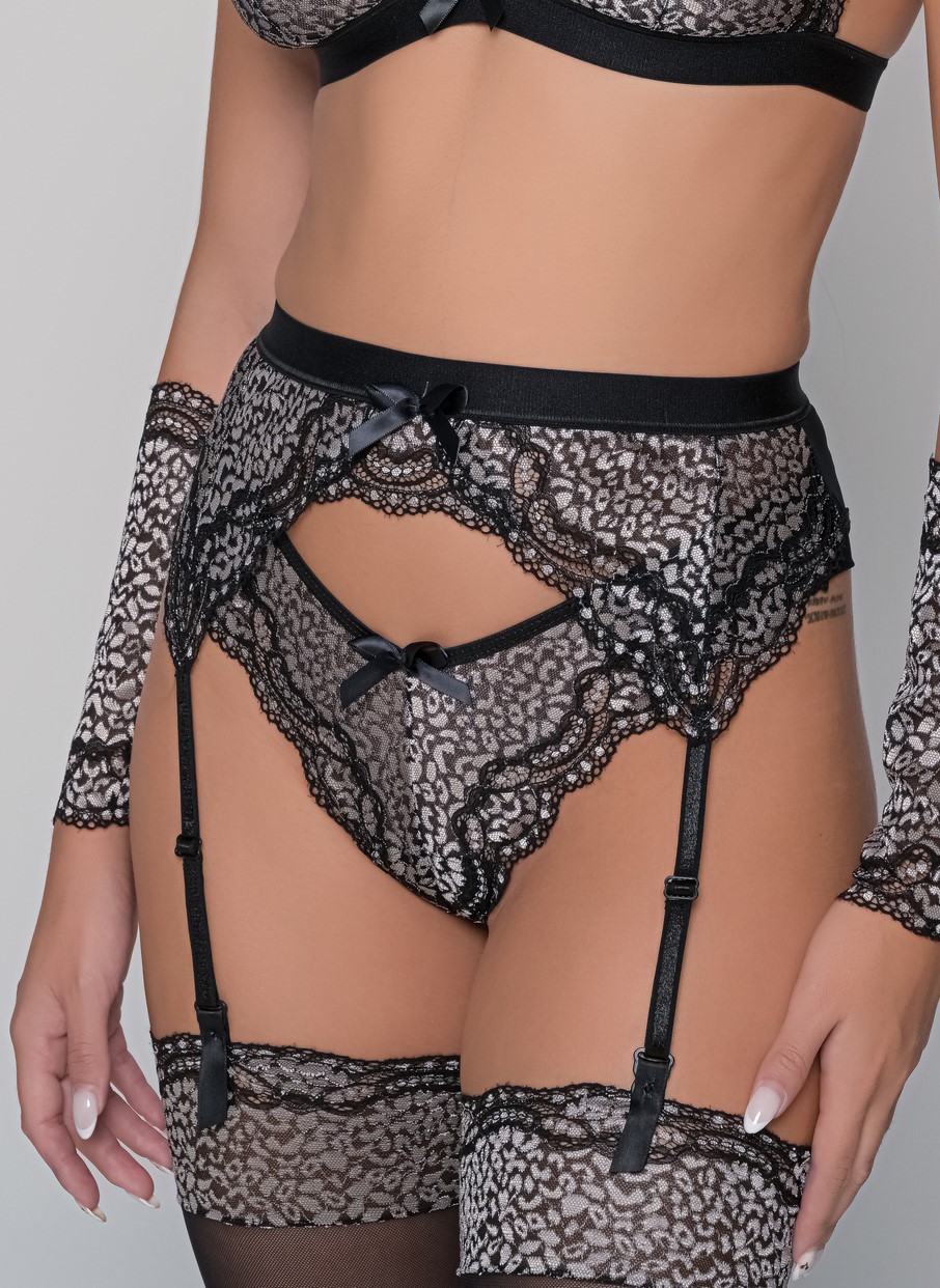 Δαντελένιο Brazilian Slip – Ασημί Milena By Paris 008483-Ασημί