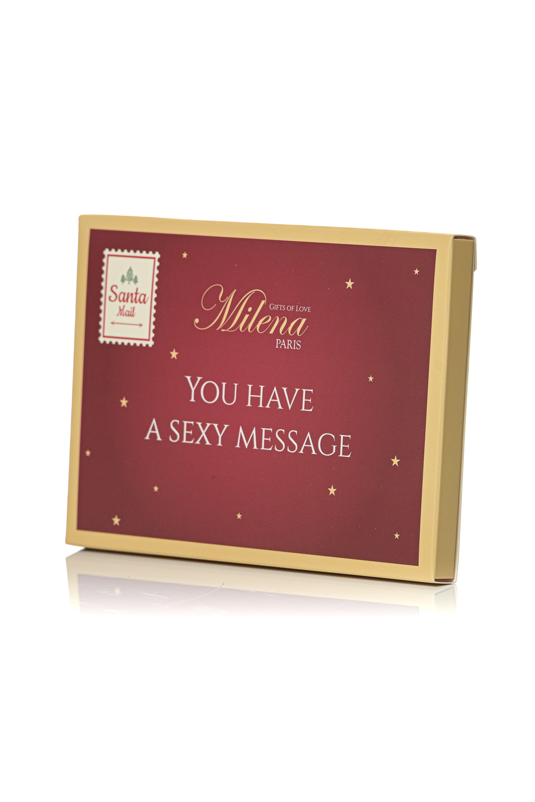 Γυναικείο Εσώρουχο Tanga String  Δαντέλα 2 Pack Milena By Paris C24-925-Mαύρο / Κόκκινο