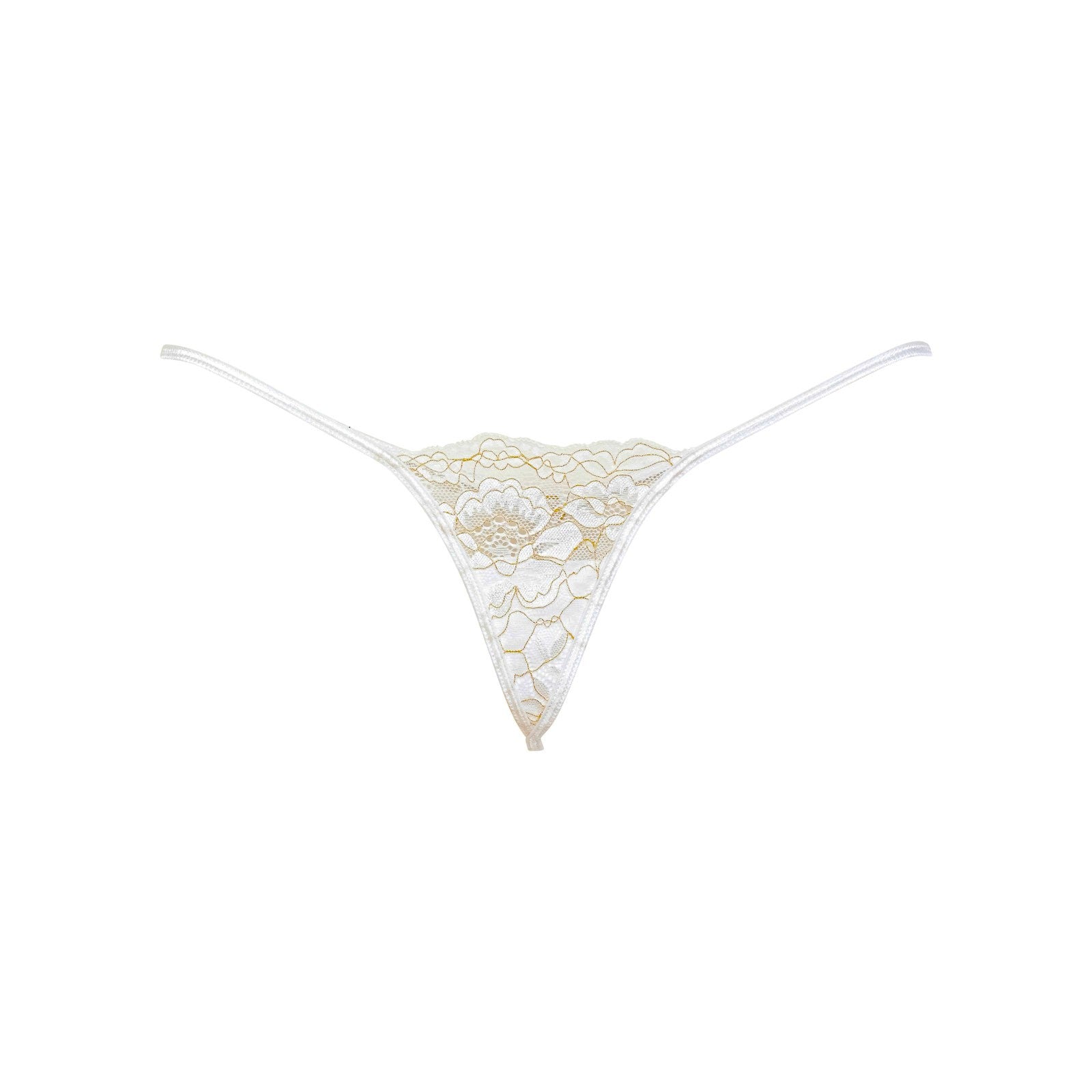 Micro G string Δαντέλα   Ιβουάρ Milena By Paris 006837-Ιβουάρ