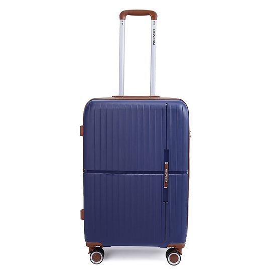 Βαλίτσες σκληρές Newcom N1596 (PP) σετ (σετ 3 τεμαχίων) 56x22x37 cm + 67x22,5x43 cm + 76x29x49 cm μπλε