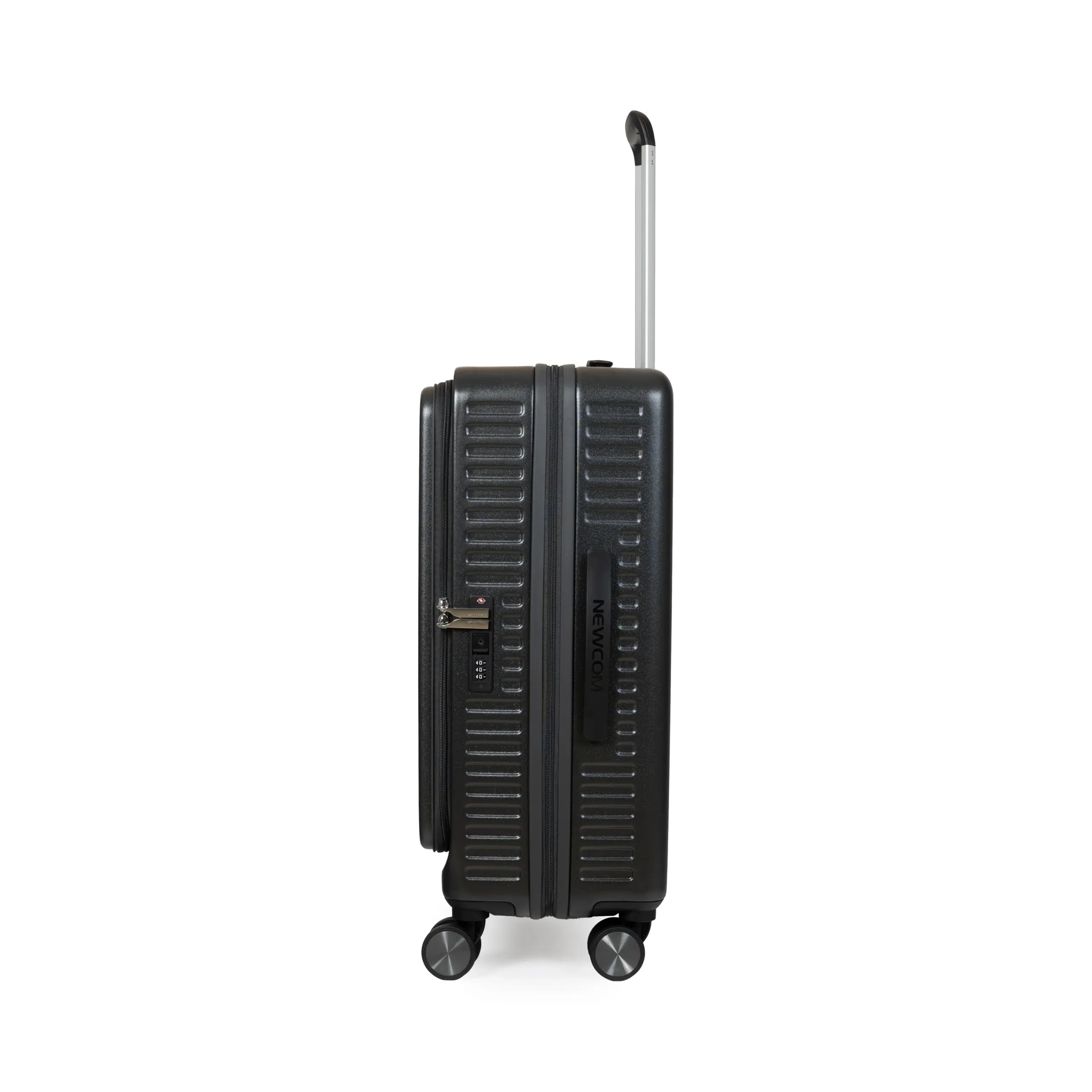 Βαλίτσα μεσαία 20 κιλών Newcom (ABS+PC) N1605/60 dark grey