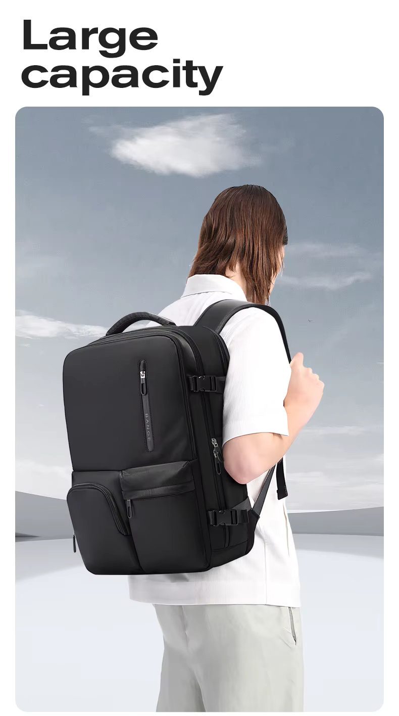Backpack καμπίνας 29L 15,6” Bange 1800 μαύρο