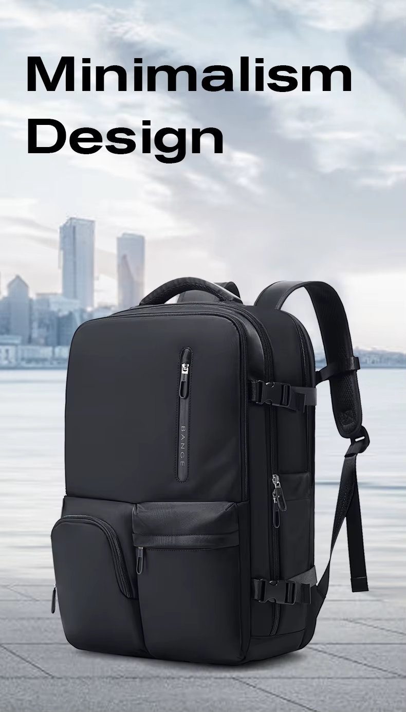 Backpack καμπίνας 29L 15,6” Bange 1800 μαύρο