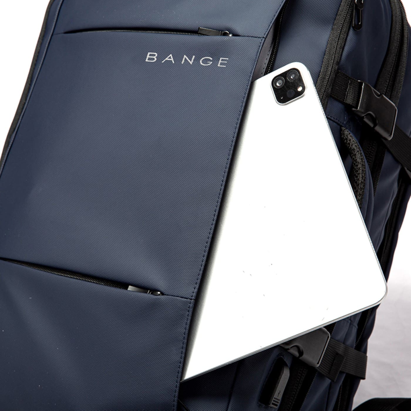 Σακίδιο πλάτης 45L Laptop 17,3” Bange 1908 μαύρο