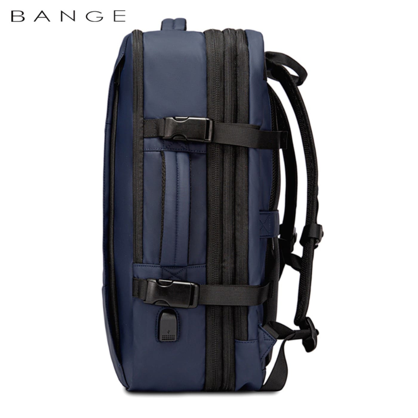 Σακίδιο πλάτης 45L Laptop 17,3” Bange 1908 μαύρο