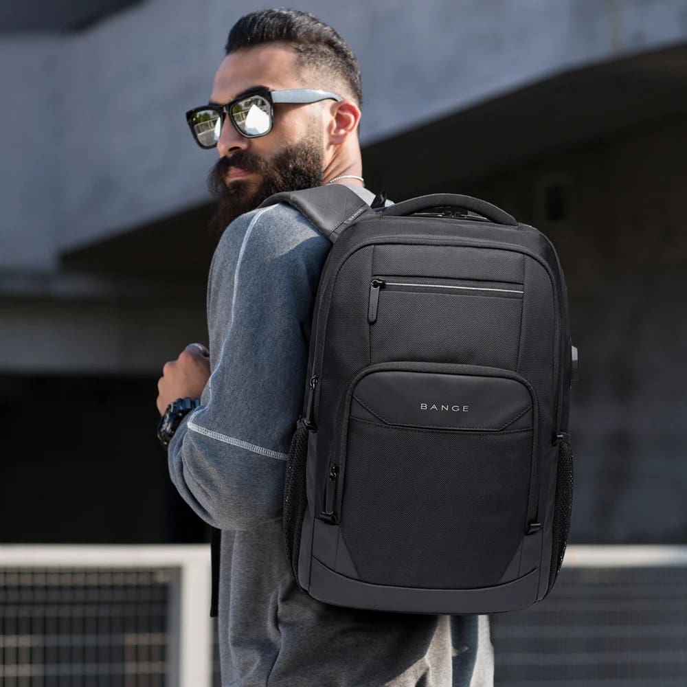 Σακίδιο πλάτης 24L Laptop 15,6” Bange 1921 μαύρο