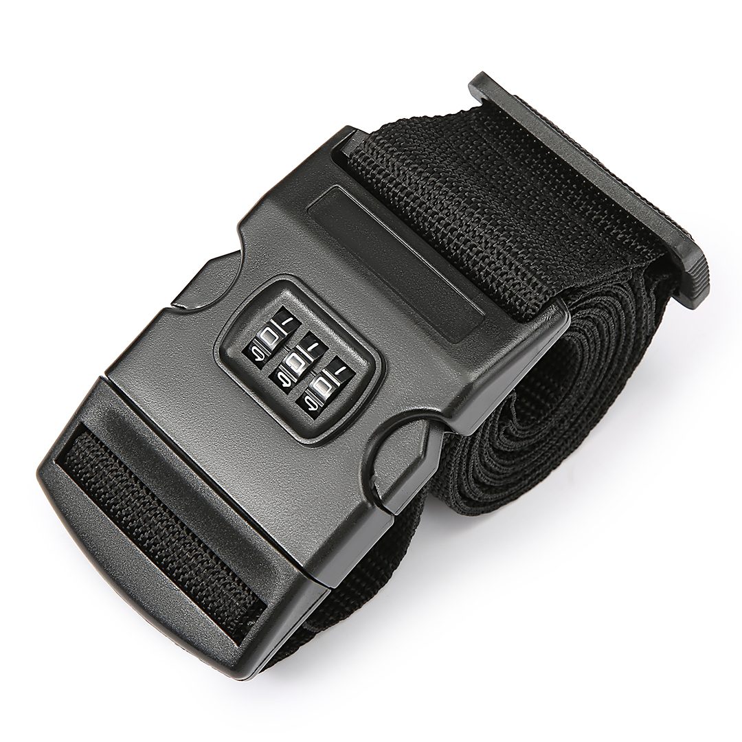 Ζώνη Αποσκευών με Κωδικό Ασφαλείας Cardinal 204 μαύρο