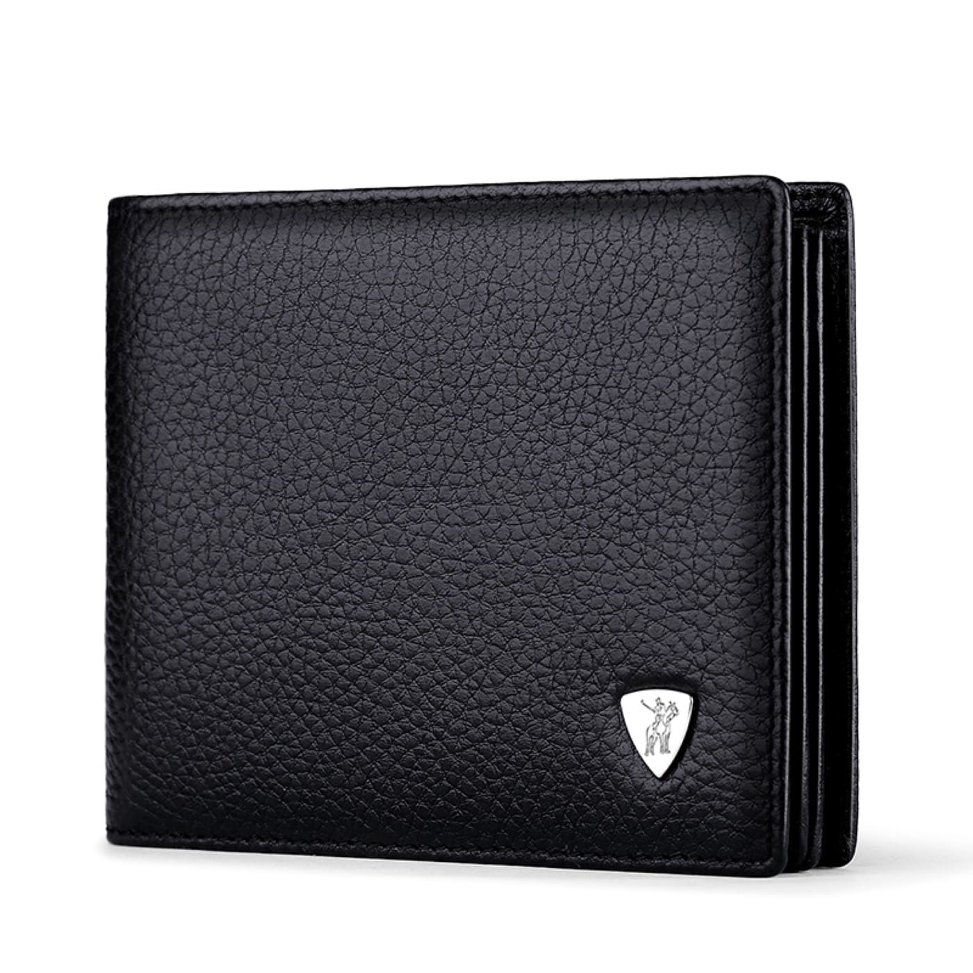 Δερμάτινο Ανδρικό πορτοφόλι William Polo 213 black