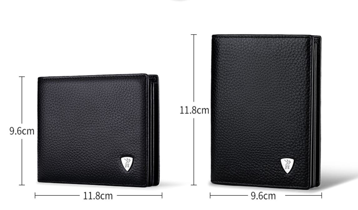 Δερμάτινο Ανδρικό πορτοφόλι William Polo 213 black
