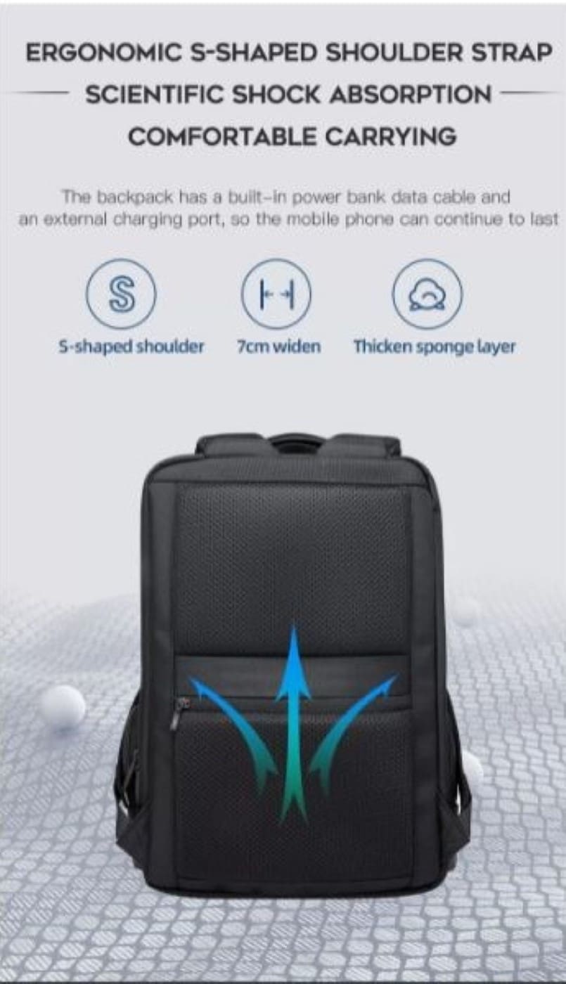 Σακίδιο πλάτης Bange 35L Laptop 15,6'' Weekender Hand-On 2603 μαύρο