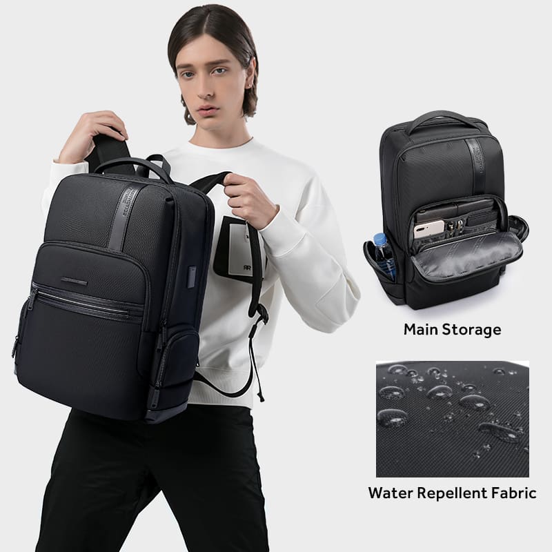 Σακίδιο πλάτης Bange 35L Laptop 15,6'' Weekender Hand-On 2603 μαύρο