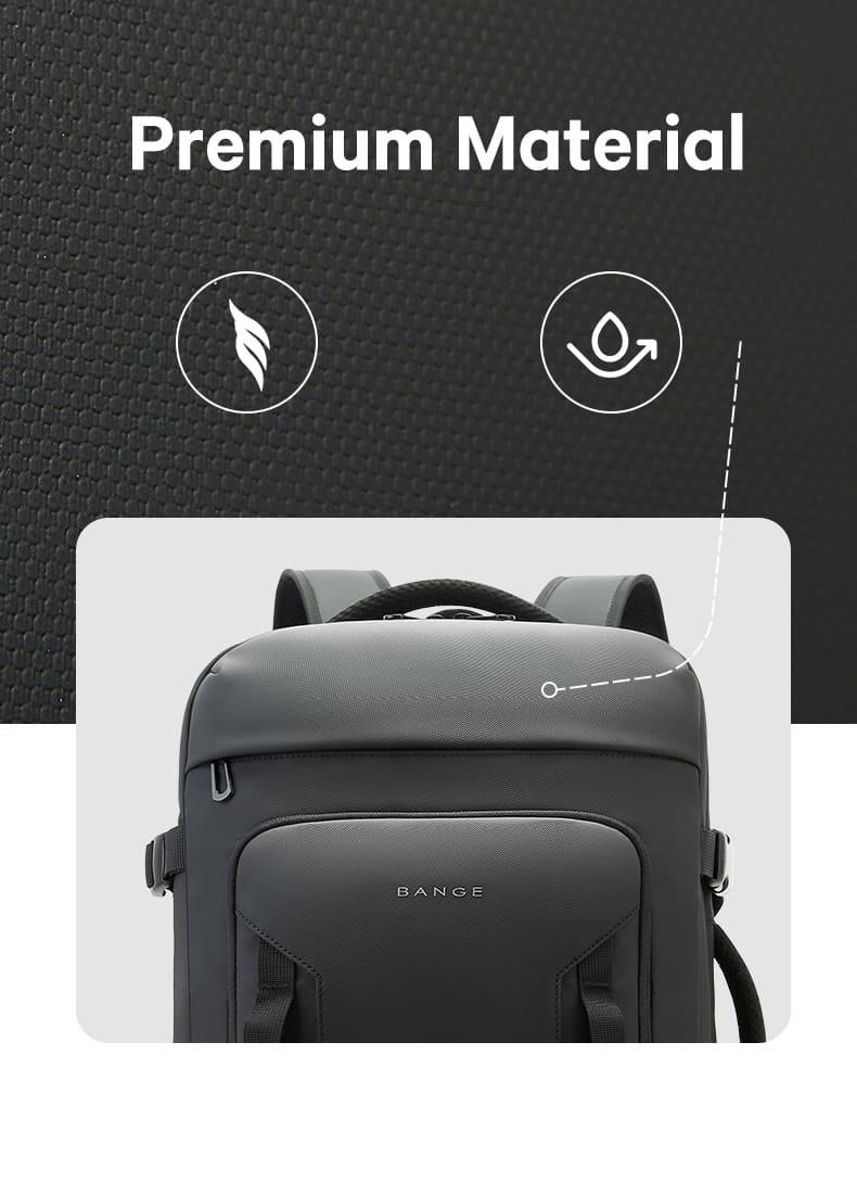 Σακίδιο Ταξιδιού Cabin Size 40L Laptop 17,3” Bange 3055 μαύρο