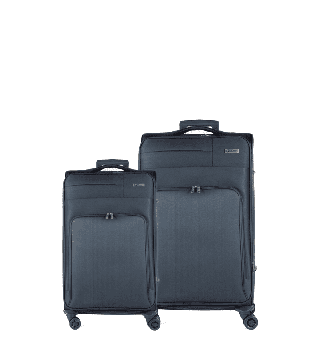 Βαλίτσα trolley Cardinal 3700 μικρή μεσαία 55x23x37 cm + 66x25x40 cm σκούρο μπλέ