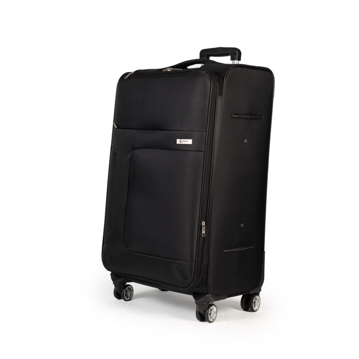 Βαλίτσα trolley Cardinal 3800 μεσαία μεγάλη 66x25x40 cm + 77x30x46 cm μαύρη