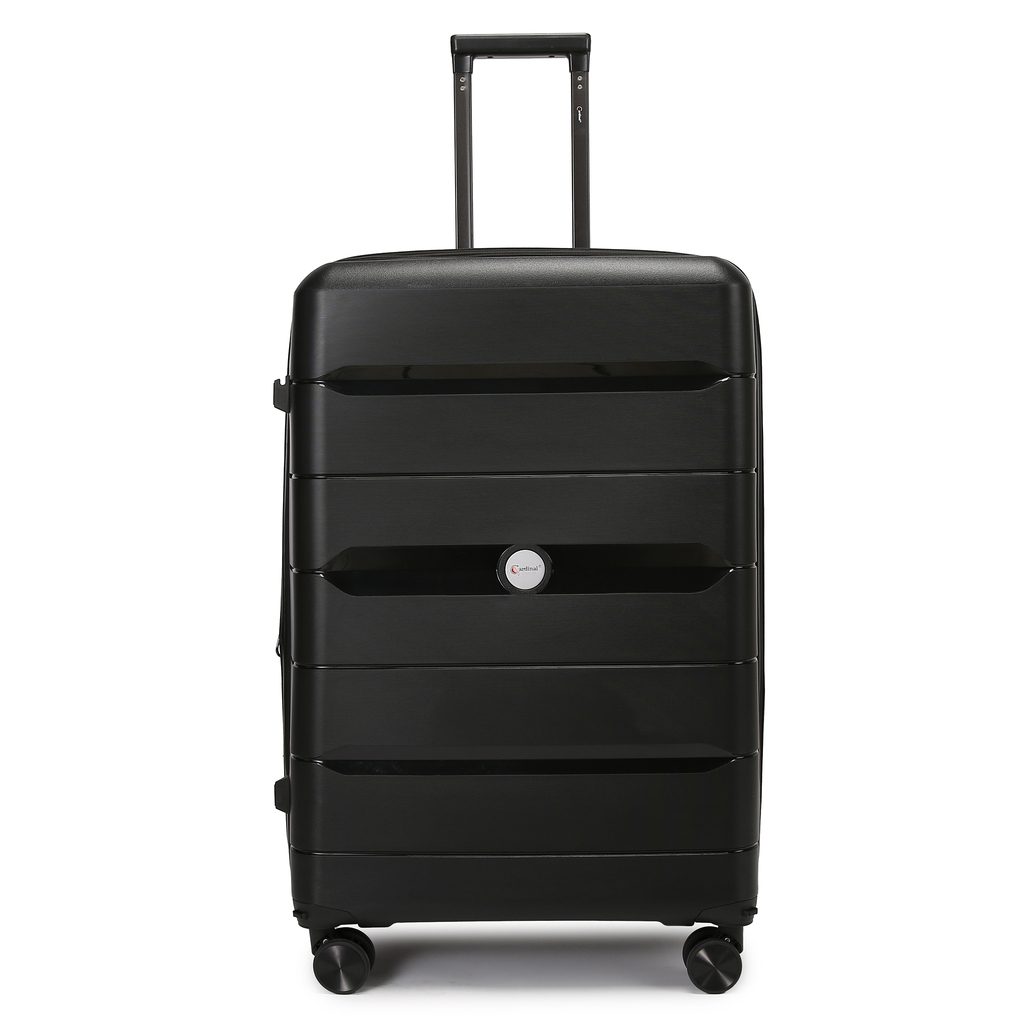 Σετ Βαλίτσες Cardinal 4004 καμπίνας μεγάλη 76,5x31x49 cm + 55x35x23 cm μαύρο
