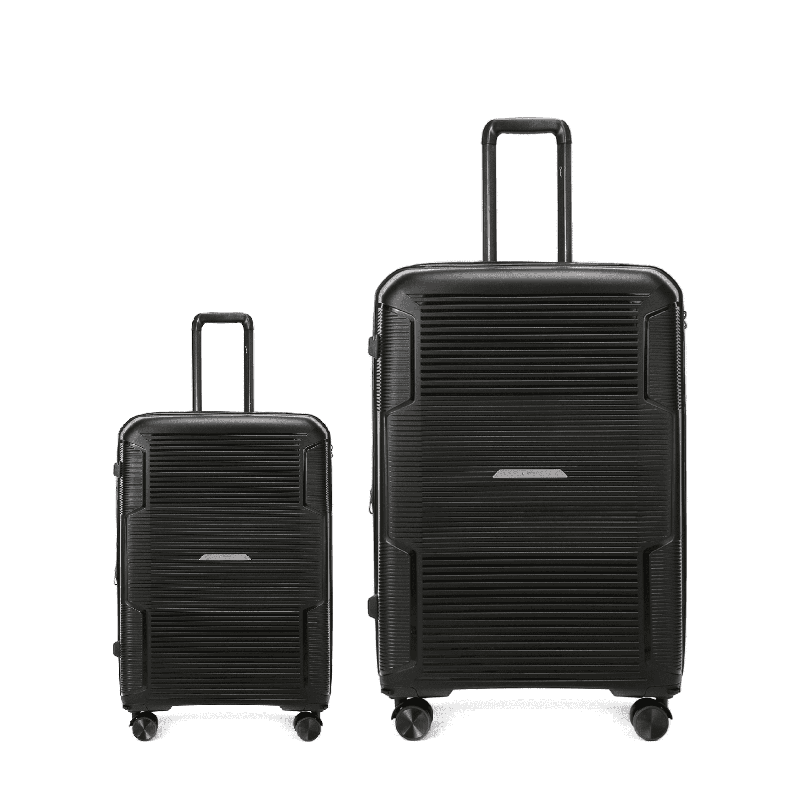 Σετ Βαλίτσες Cardinal 4006 καμπίνας μεγάλη 75,5x31,5x50 cm + 55x40x20 cm μαύρο