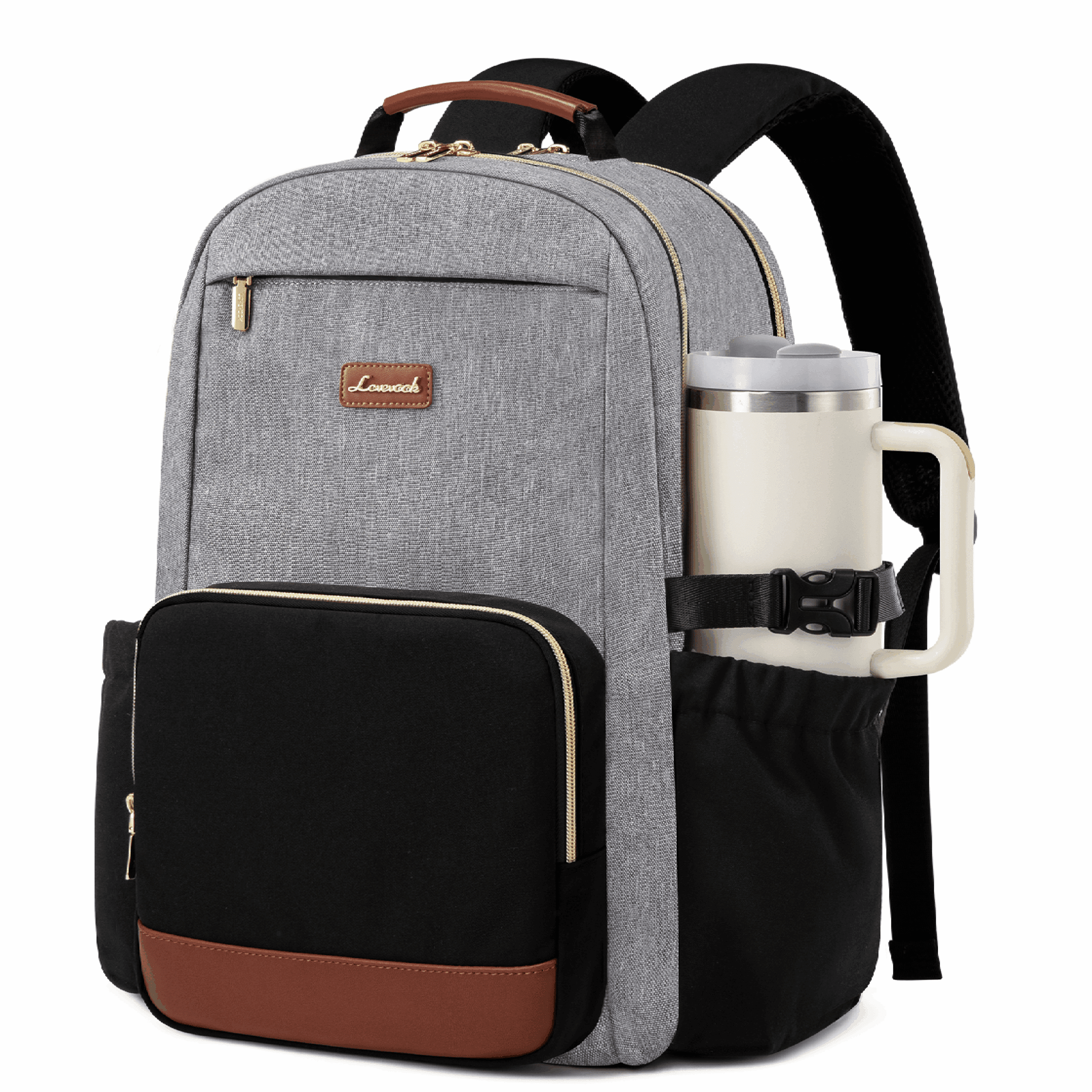 Σακίδιο Πλάτης Ταξιδίου Lovevook 15,6'' MB4230 Gray Black Brown