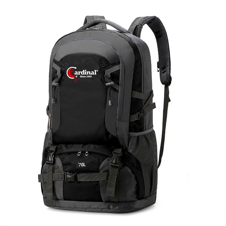 Σακίδιο πλάτης ορειβατικό Ταξιδιού Cardinal 856 70L μαύρο