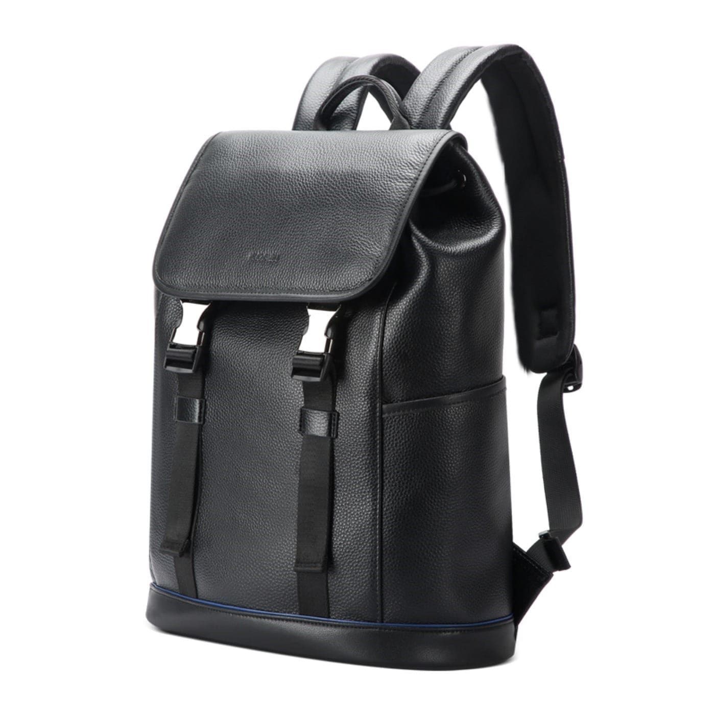 Δερμάτινο Σακίδιο πλάτης 24L 15,6” Bopai 61-123391 μαύρο