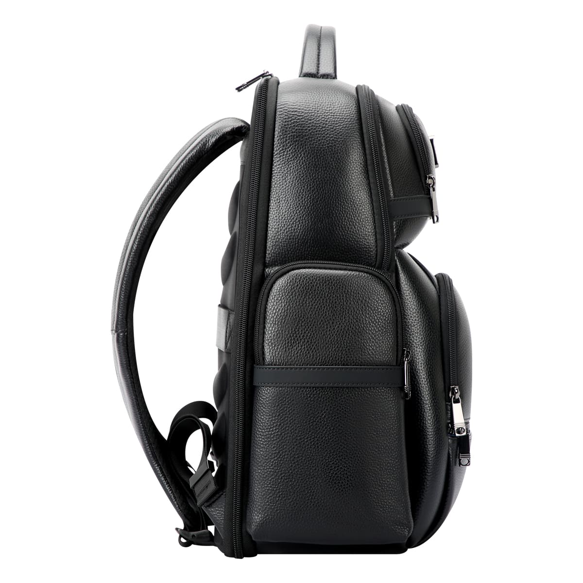Δερμάτινο Σακίδιο πλάτης 25L Laptop 15,6” Bopai 61-129171 μαύρο