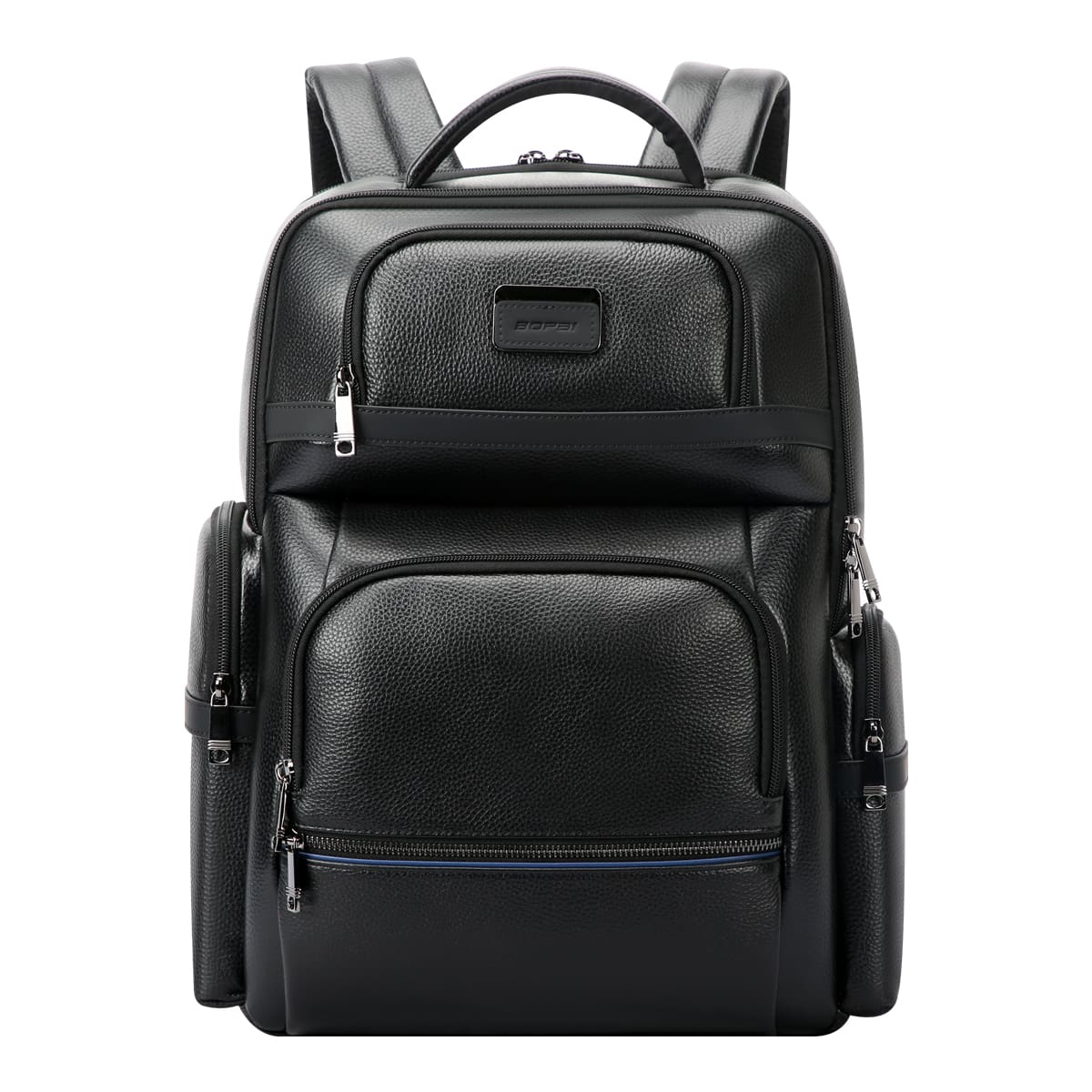 Δερμάτινο Σακίδιο πλάτης 25L Laptop 15,6” Bopai 61-129171 μαύρο