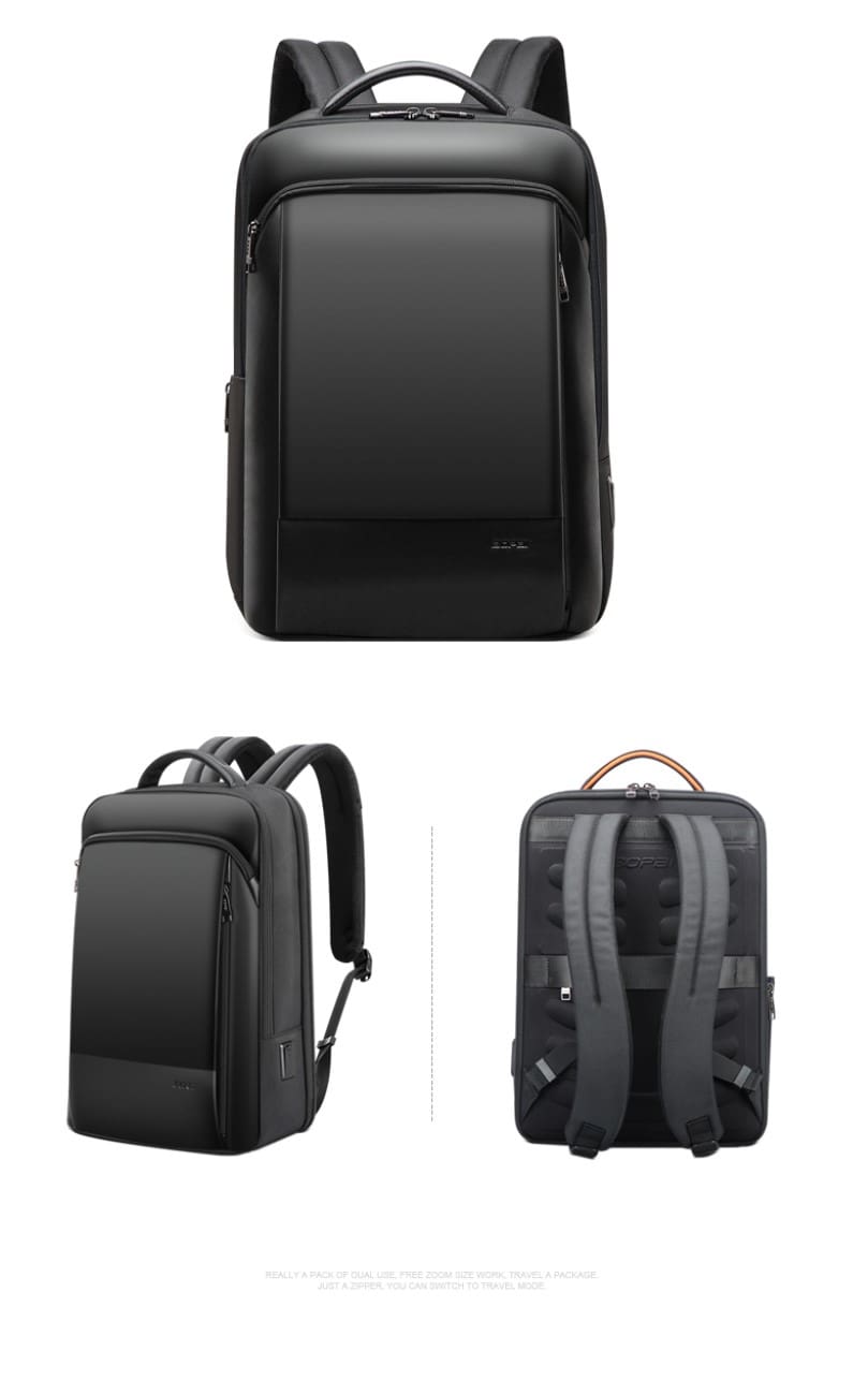 Σακίδιο πλάτης Αντικλεπτικό 24L Laptop 15,6” Bopai 61-53111 μαύρο