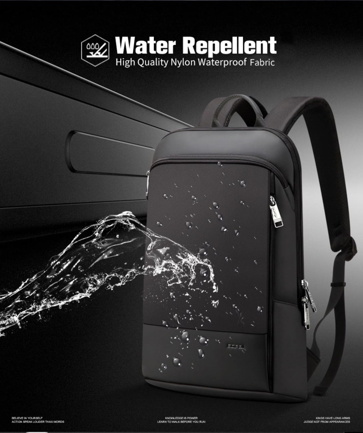 Σακίδιο πλάτης Αντικλεπτικό 16L Laptop 17” Bopai 61-85011 μαύρο