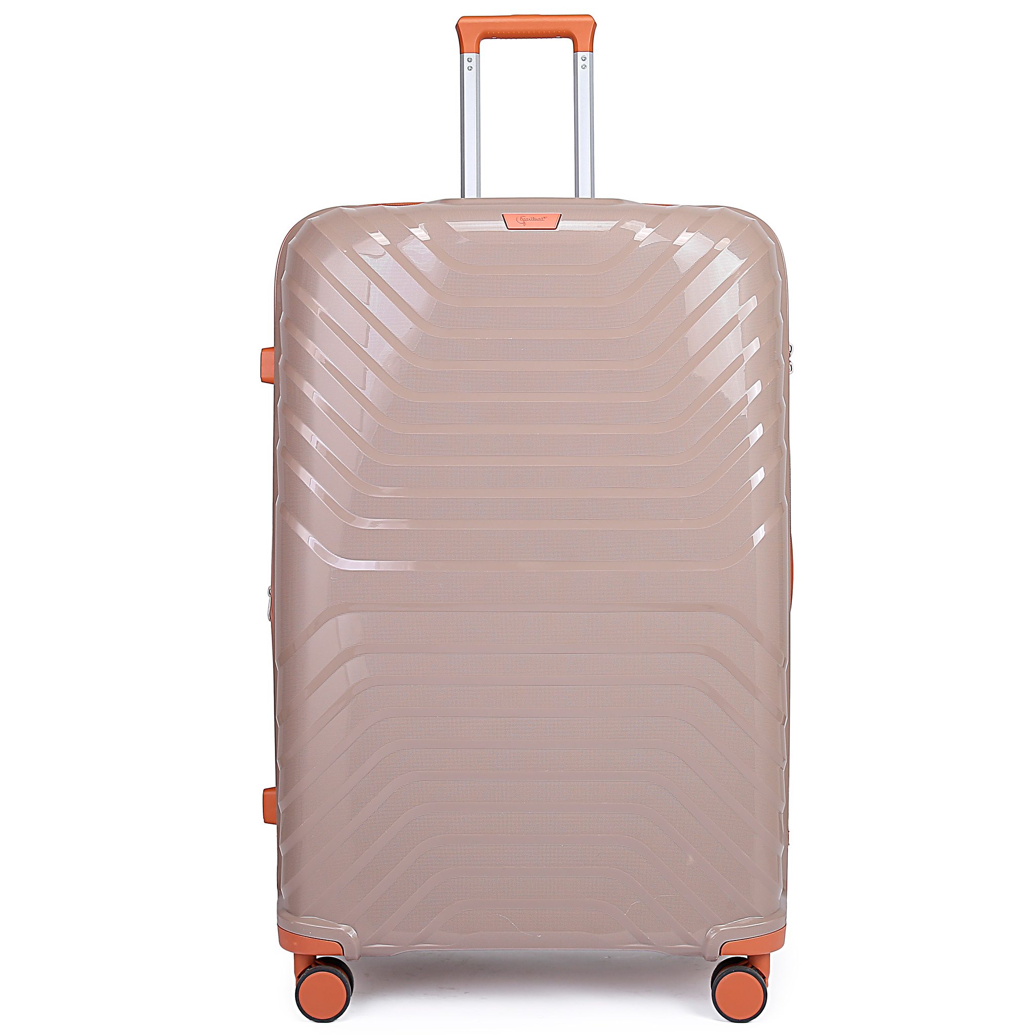 Βαλίτσα Ταξιδιού Cardinal 7000 (PP) μεγάλη 76x32,5x51 cm μπεζ